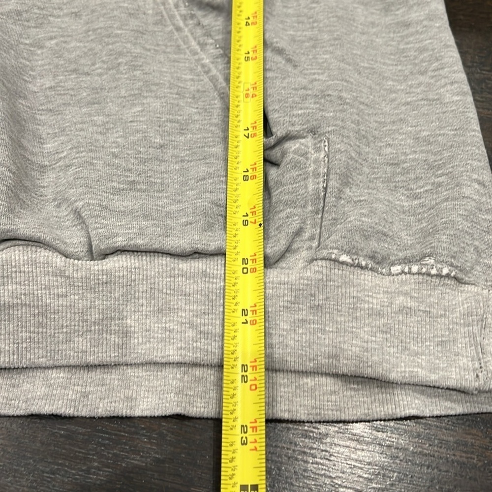 LF The Brand Logo Distressed Destroyed Vintage Look Hoodie - Picture 3 of 6